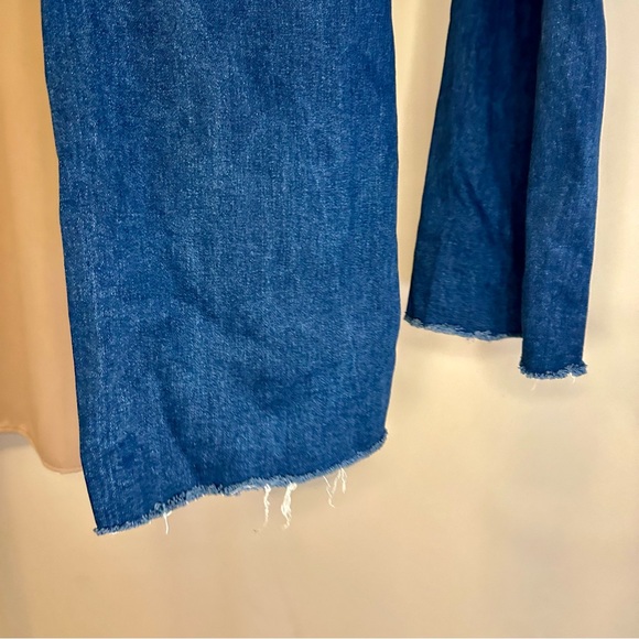 Just USA Raw Hem Wide Leg Jeans Size 6 - Picture 6 of 6
